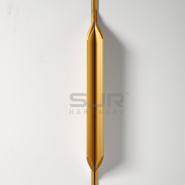 Invisible Handle Edge Banding Aluminum Pull Edge Kitchen Cabinet Drawer Customized Furniture Hardware 923