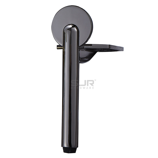 Factory Custom Aluminum Alloy Metal Furniture Cabinet Feet L Shape Foot Square Chrome Iron Steel Gold Sofa Legs 10882
