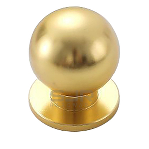 Round Shape Aluminum Alloy Knobs for Cabinet Furniture Cheap Metal Handles 666