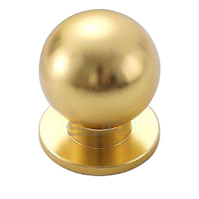 Round Shape Aluminum Alloy Knobs for Cabinet Furniture Cheap Metal Handles 666