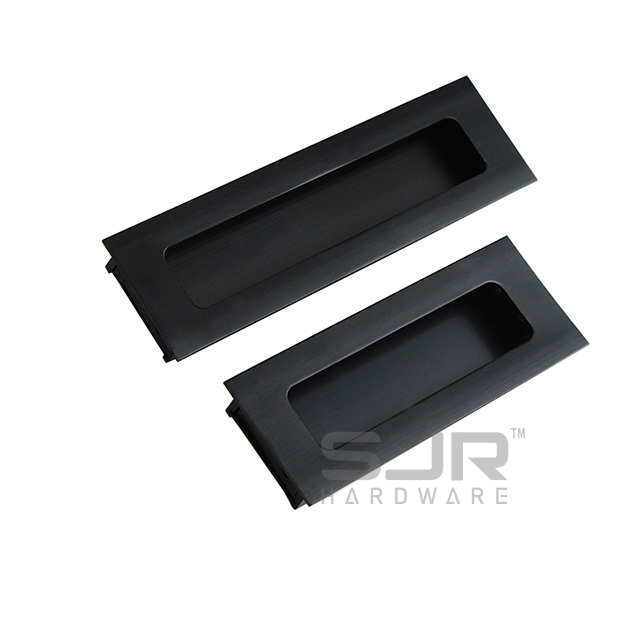 Rectangular Recessed Sliding Kitchen Closet Wardrobe Handles 818