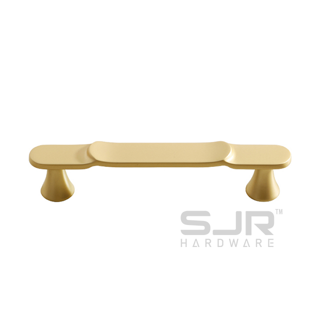 Bamboo Style Zinc Alloy Modern Wardrobe Pull Handle 5003
