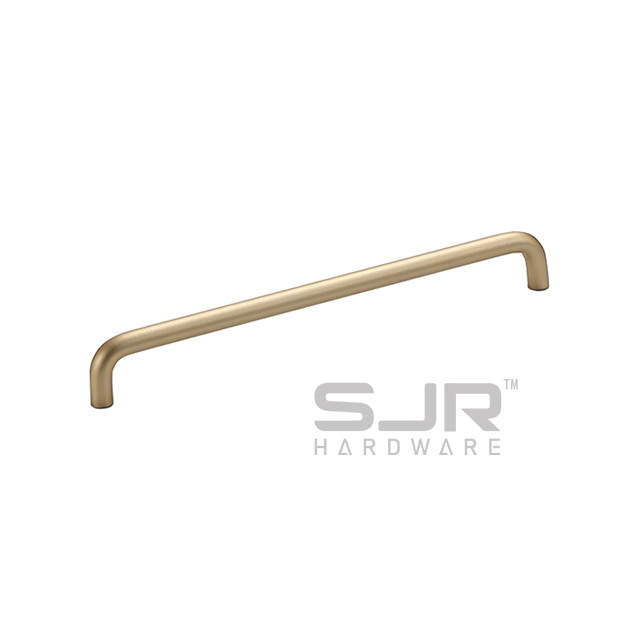 Classical Round Pip Tube Bridge Drawer Handle Pull Knob And Gold Golden Silver Aluminium Aluminum Modern Dresser Kitchen Handle 609