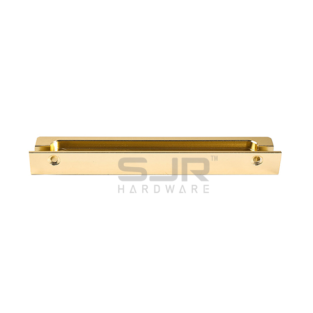 Furniture Drawer Cabinet Handles Kitchen Wardrobe Furniture Edge Pull Handles Aluminum Kitchen Concealed Black Furniture Handle10793