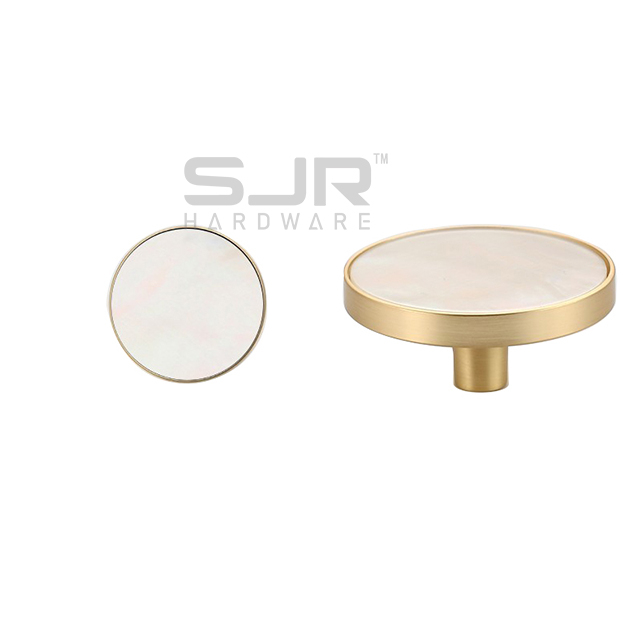 Knobs Furniture Cabinet Brass Crystal Handle Pull Knob 6715