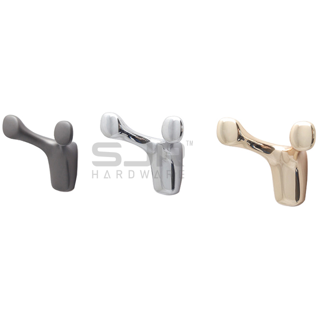 Alloy Decorative Coat Hook Wall Clothes Hook for Wall 3022