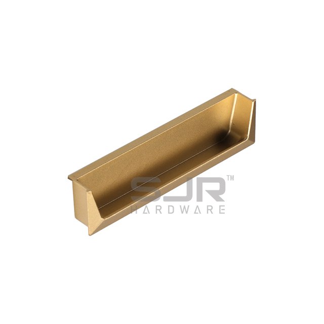 Rectangular Recessed Sliding Kitchen Closet Wardrobe Handles 10368