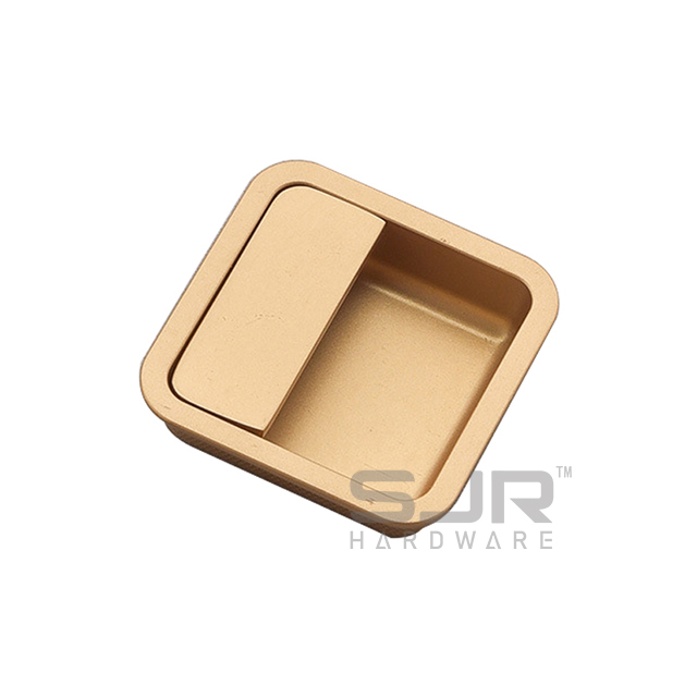 Cabinet Dark Flush Mounted Pull 2077