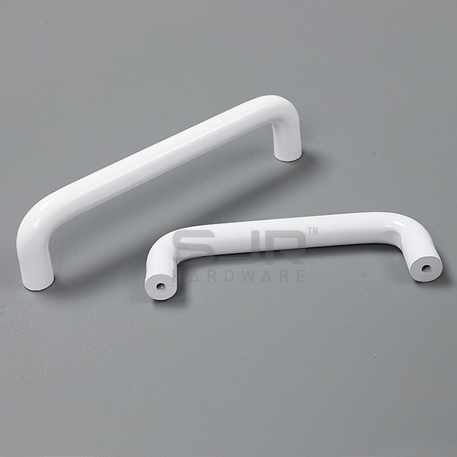 Classical Round Pip Tube Bridge Drawer Handle Pull Knob And Gold Golden Silver Aluminium Aluminum Modern Dresser Kitchen Handle 609