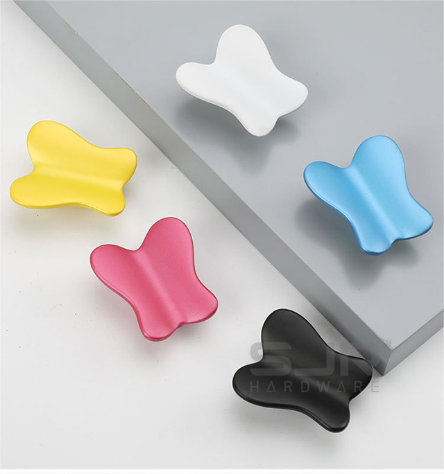 Lovely Children Plastic Knob PVC Wardrobe Cabinet Door Knob 5098