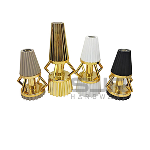 Gold Household Furnitre Plastic Sofa Legs 10883