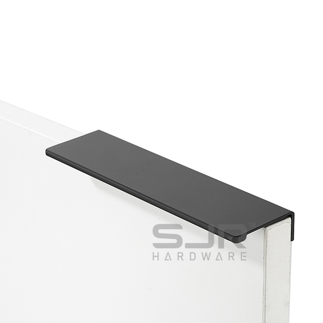 L-Shape Aluminum Gola Profile Handle Wardrobe Edge Sealing Kitchen Drawer Cupboard Composed Wood Aluminum 10396