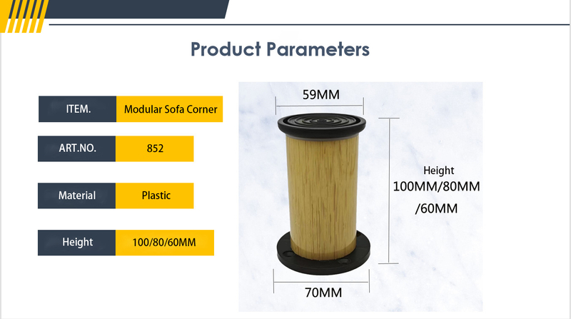 Sofa Plastic Legs for Household Furniture Cabinet ,China Sofa Legs Supplier 10886