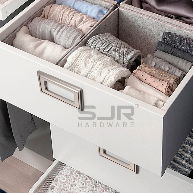 Rectangular Recessed Sliding Kitchen Closet Wardrobe Drawer Handles 10377