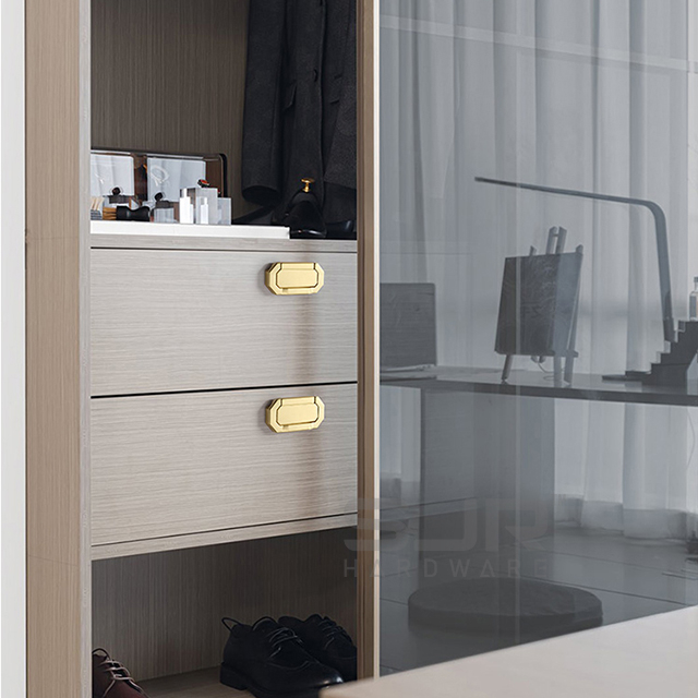 Wardrobe Sliding Drawer Folding Handle 10860