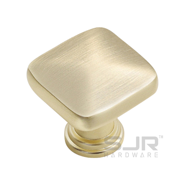 Zinc Metal Kitchen Cabinet Square Pulls Handles Wardrobe Drawers Knob
