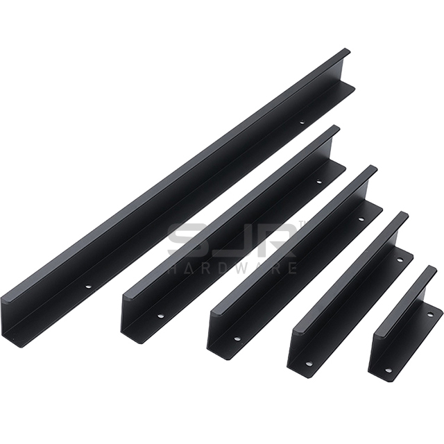 Long Aluminium Hidden Wardrobe Cabinet Drawer Pull Handle Long Concealed Furniture Closet Pulls Edge Kitchen Cabinet Handle998