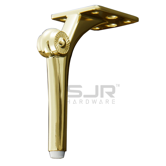 Manufacturing Factory Custom Classic Gold Silver Chrome Metal Cabinet Furniture Legs Sofa Legs for Living Room 10879