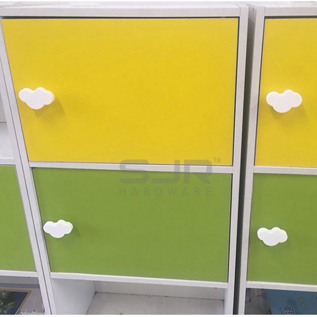 Lovely Children Plastic Knob PVC Wardrobe Cabinet Door Knob 640