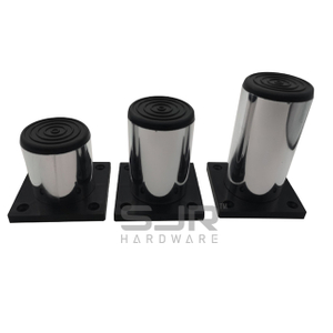 African Customized Black Wear-resistant Plastic Sofa Legs/chair Leg Inserts