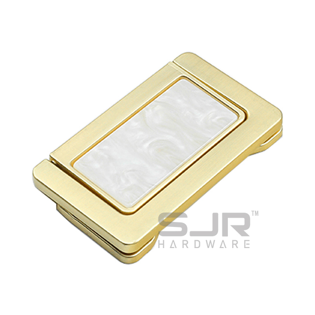 Rectangular Recessed Sliding Kitchen Closet Wardrobe Drawer Handles 8526