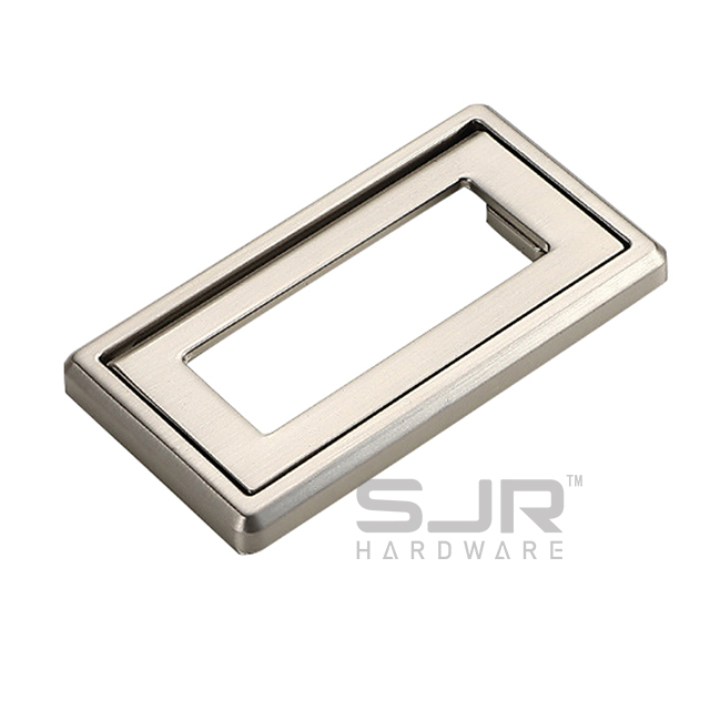 Rectangular Recessed Sliding Kitchen Closet Wardrobe Drawer Handles 10377