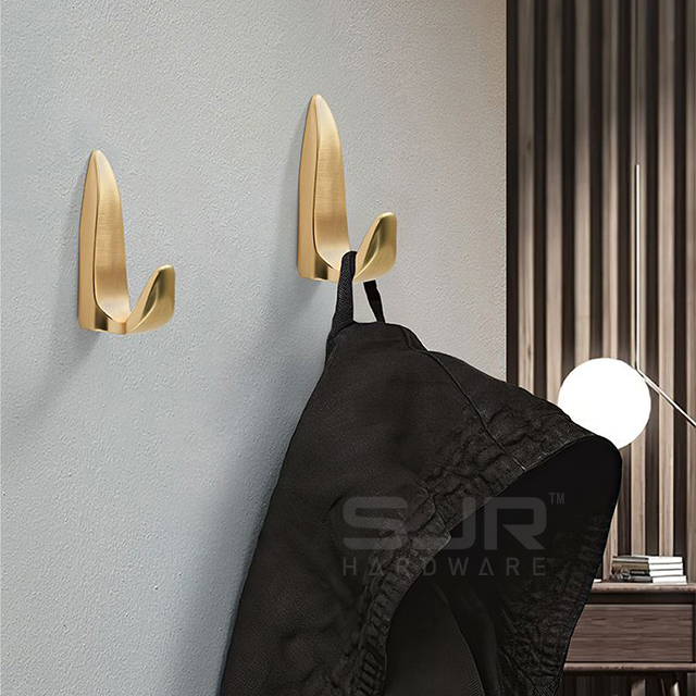 Zinc Alloy Clothes Hat Coat Hook Furniture Hanger Single Hook 3016