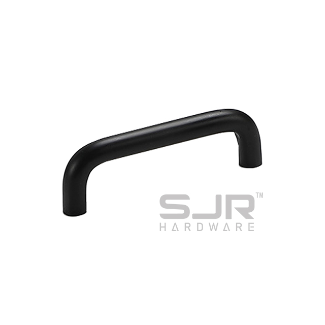 Aluminium Round Tube Cabinet Drawer Handles for Home Decoration Simple Style Black Golden Color for Choice 806