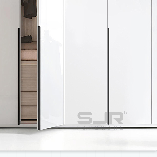Long Aluminium Hidden Wardrobe Cabinet Drawer Pull Handle Long Concealed Furniture Closet Pulls Edge Kitchen Cabinet Handle998