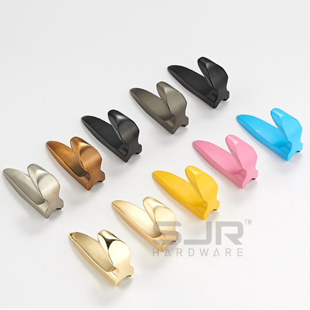Zinc Alloy Clothes Hat Coat Hook Furniture Hanger Single Hook 3016