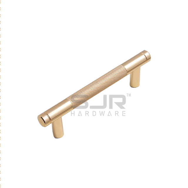 Aluminum Chocolate Brown Knurled Cabinet Handle Button Drawer Knob Kitchen Hardware 807