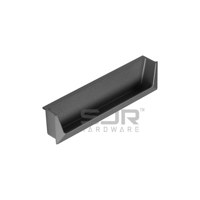 Rectangular Recessed Sliding Kitchen Closet Wardrobe Handles 10368