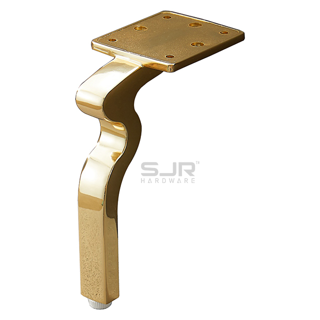 Furniture Chrome Stainless Steel Metal Aluminum Alloy Sofa Legs Cabinet Bed Sofa Coffee Table Legs 10873