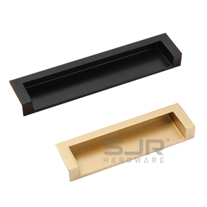 Cabinet Dark Flush Mounted Pull 2058