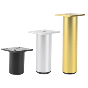  High Quality Furniture Parts Decorative Metal Sofa Legs Decorative Metal Table Legs Powder Coating Cabinet Leg For Office Building 10847