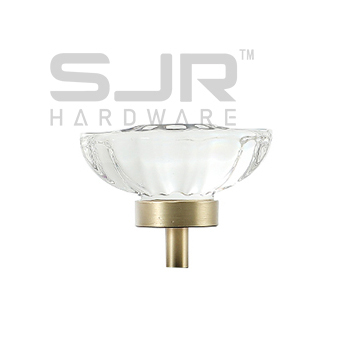 Knobs Furniture Cabinet Brass Crystal Handle Pull Knob 6721