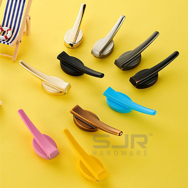 Simple Design Black Wall Mounted Hooks Wall Hanger Bathroom Clothes Towel Hooks3007