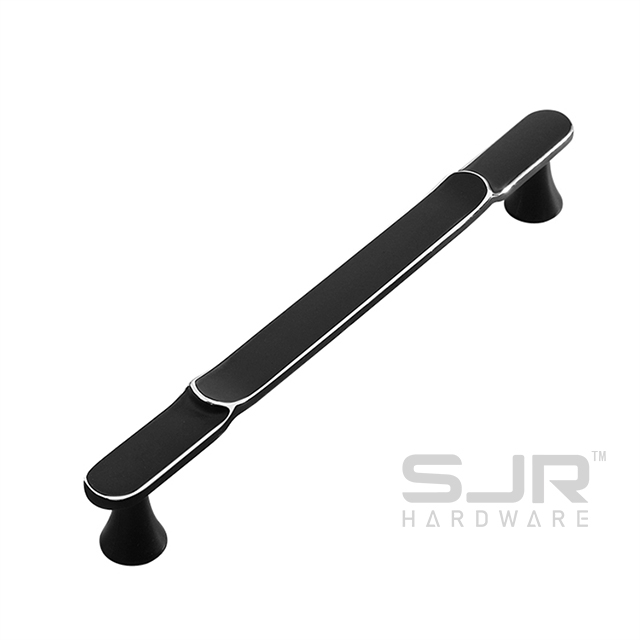 Bamboo Style Zinc Alloy Modern Wardrobe Pull Handle 5003