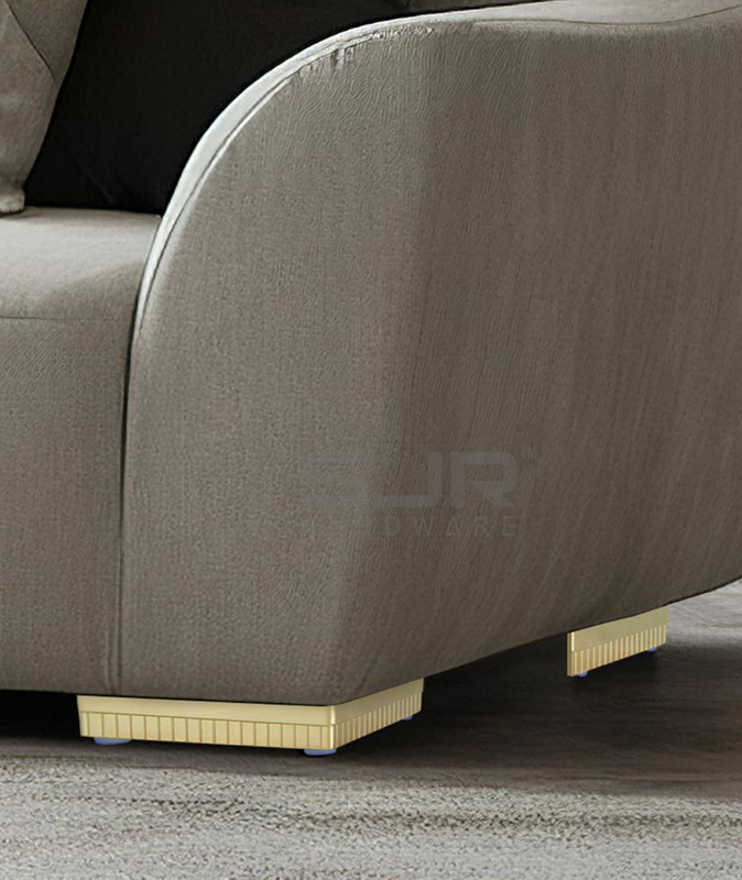 Good Quality Metal Furniture Leg Sofa Cabinet Legs Black Gold Chrome Sofa Feet Metal Sofa Legs Gold Black 10866/10867