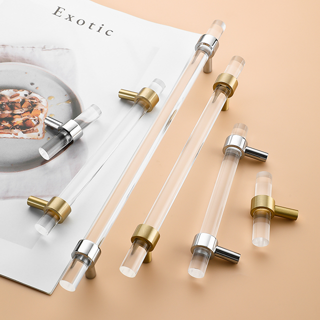 Crystal Furniture Handle transparent 6718