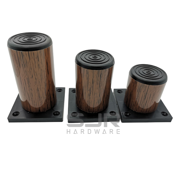 African Customized Black Wear-resistant Plastic Sofa Legs/chair Leg Inserts