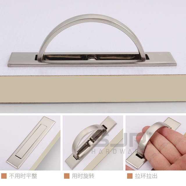 Cabinet Conceal Kitchen Hidden Pull Handle For Furniture 3030
