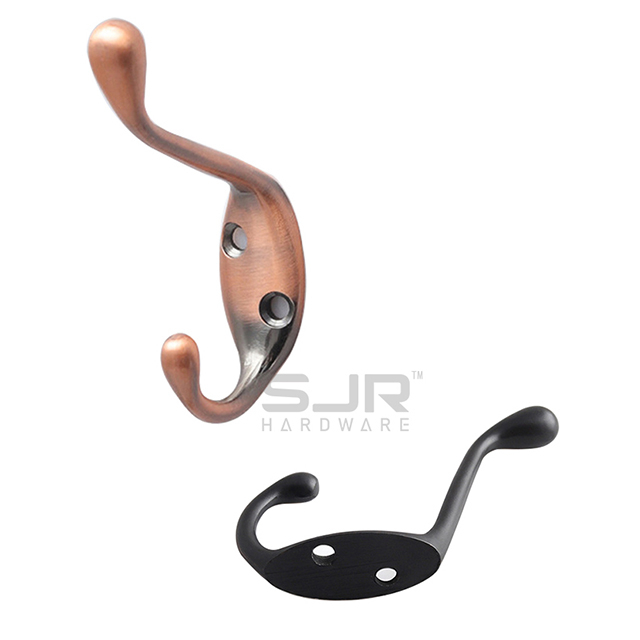 Wall Mount Coat Hooks Modern Style Hook Rail Wall Hook Rack for Hanging Clothes Coat Hat Towels10229