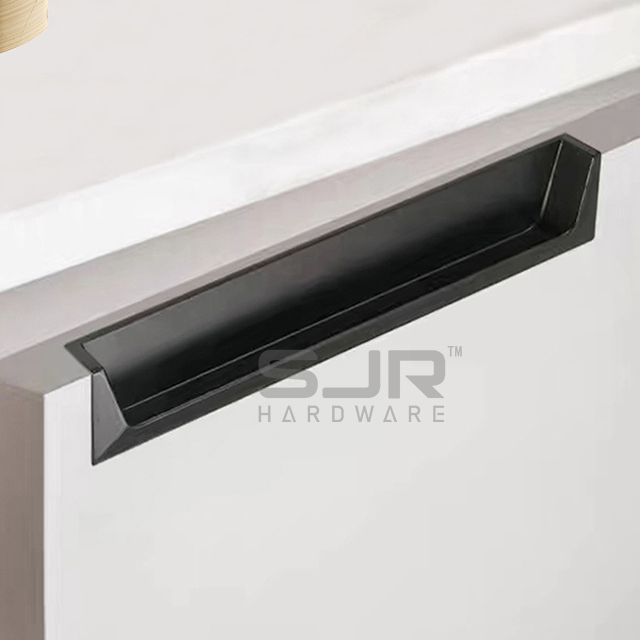 Rectangular Recessed Sliding Kitchen Closet Wardrobe Handles 10368