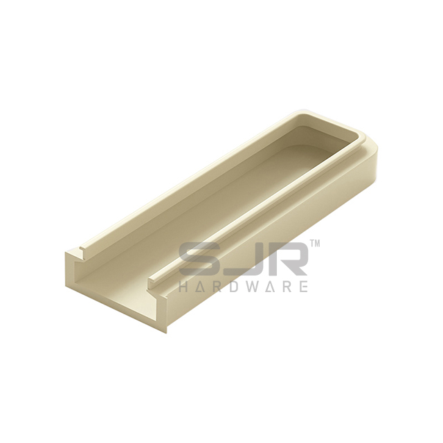 Rectangular Recessed Sliding Kitchen Closet Wardrobe Handles 10799