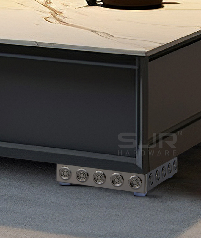 Furniture Sofa Legs Strong Load-bearing Dresser Legs Metal Modern Furniture Feet for Sofa Metal Aluminum Alloy Sofa Legs 10764/10824